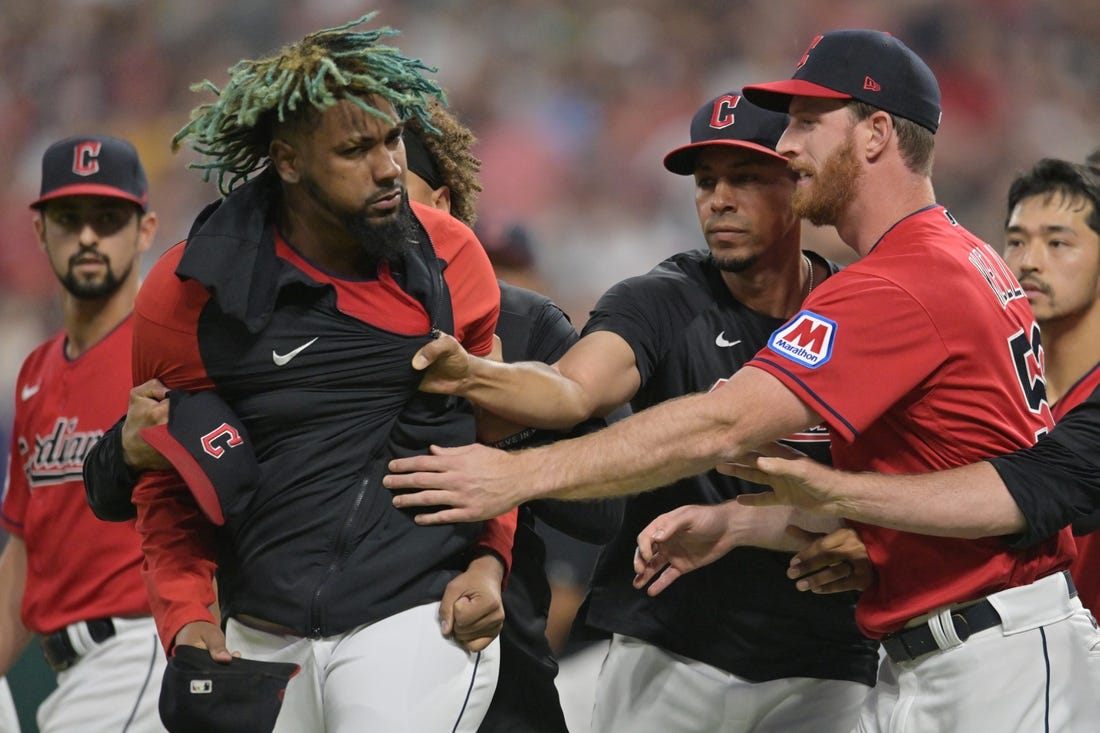 White Sox's Tim Anderson, Guardians' Jose Ramirez ejected after throwing  punches in wild brawl