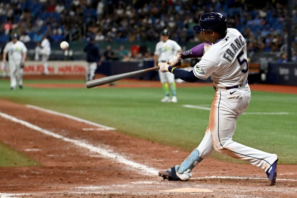 Isaac Paredes (2 HRs, 6 RBIs) blasts Rays past Rangers