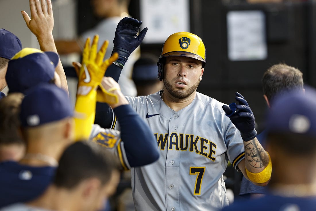 Canha double in 10th lifts Brewers over White Sox 7-6 as Milwaukee  overcomes 3-run deficit