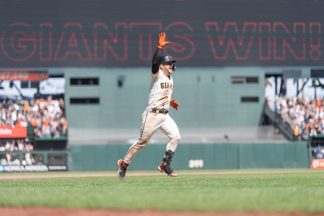Patrick Bailey's 2-run walk-off blast lifts Giants over Rangers - Field  Level Media - Professional sports content solutions