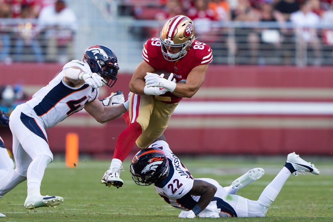 49ers rally late to beat Broncos 21-20