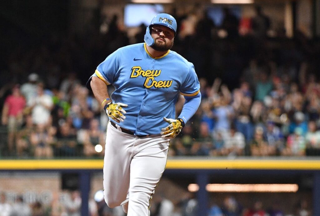 Rowdy Tellez Milwaukee Brewers win San Diego Padres