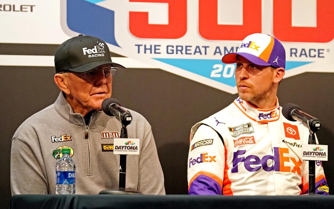 Denny Hamlin Signs Multi-year Deal With Joe Gibbs Racing - Field Level ...