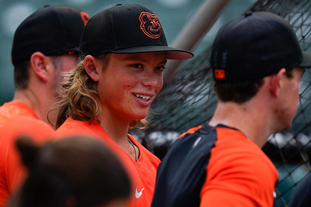 Jackson Holliday drafted No. 1 by Orioles in MLB Draft