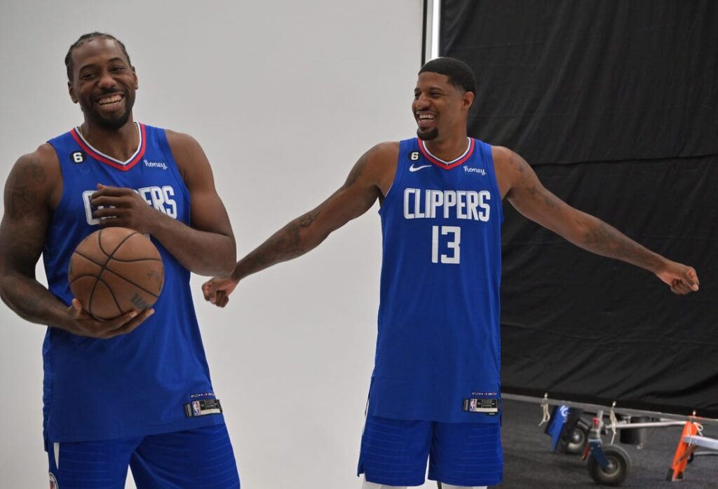 Kawhi Leonard, 2023 MEDIA DAY