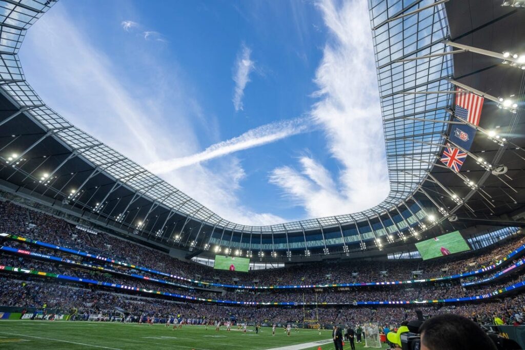 NFL to play minimum 2 games per season at Tottenham Hotspur Stadium - Field  Level Media - Professional sports content solutions