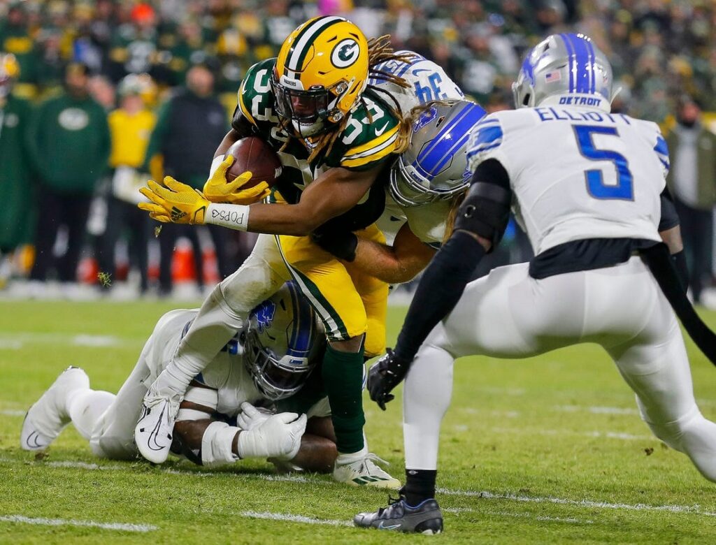 Lions level Packers at Lambeau, take 1st in NFC North