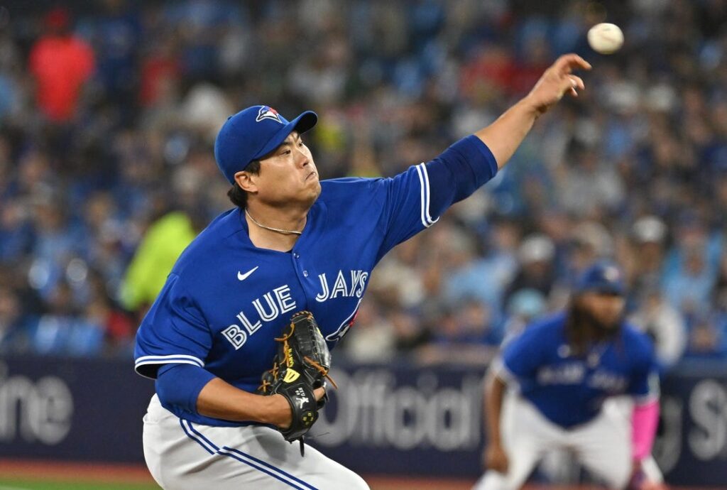 Toronto Blue Jays Hyun-Jin Ryu Alternate Jersey MLB Baseball