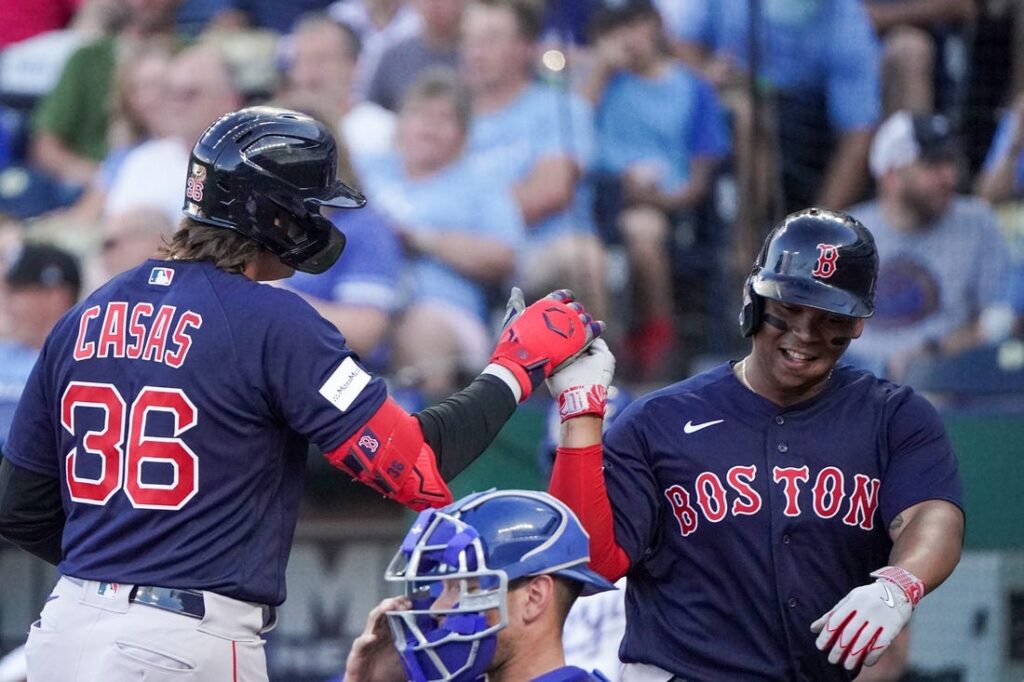 Triston Casas' two-run homer (2), 09/13/2022