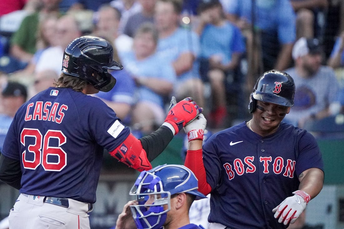 Triston Casas' homer, Alex Verdugo's 3 hits lead Red Sox to 9-5 win over  Royals