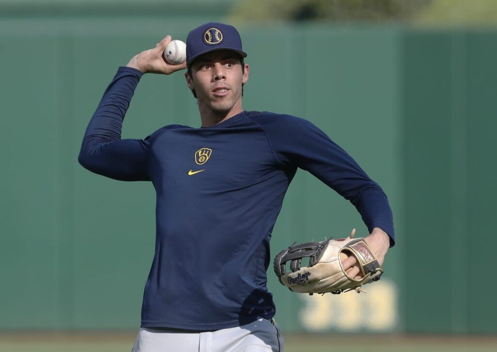 Brewers LF Christian Yelich (back) scratched - Field Level Media