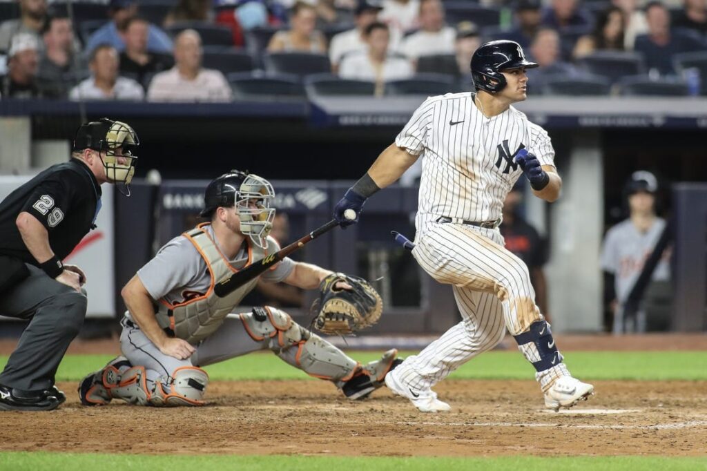 Jasson Dominguez homers, Yankees beat Tigers for 5th straight win