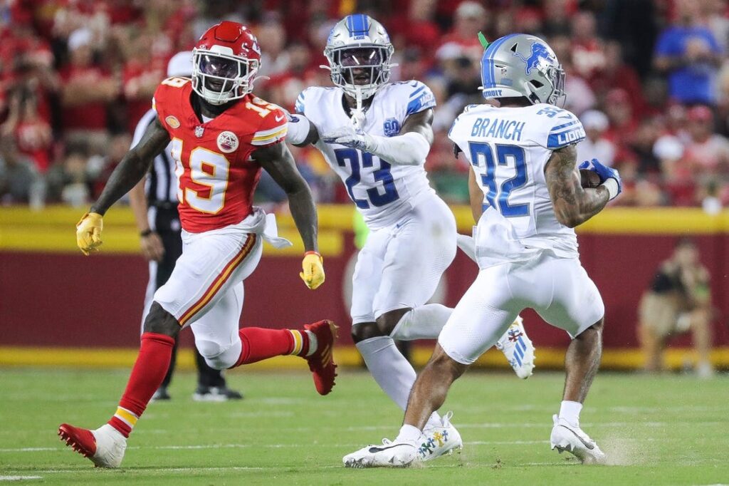 NFL: Detroit Lions at Kansas City Chiefs, Fieldlevel