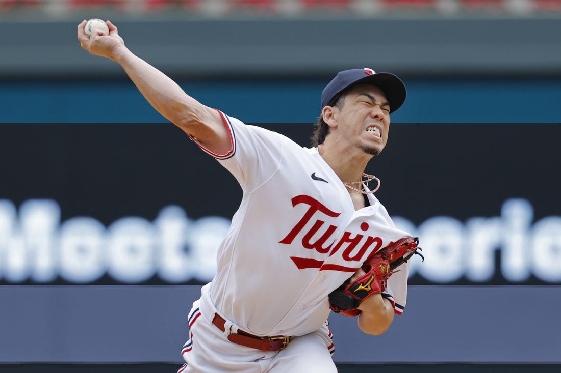 Baseball: Kenta Maeda earns 1st win in month as Twins down Mets