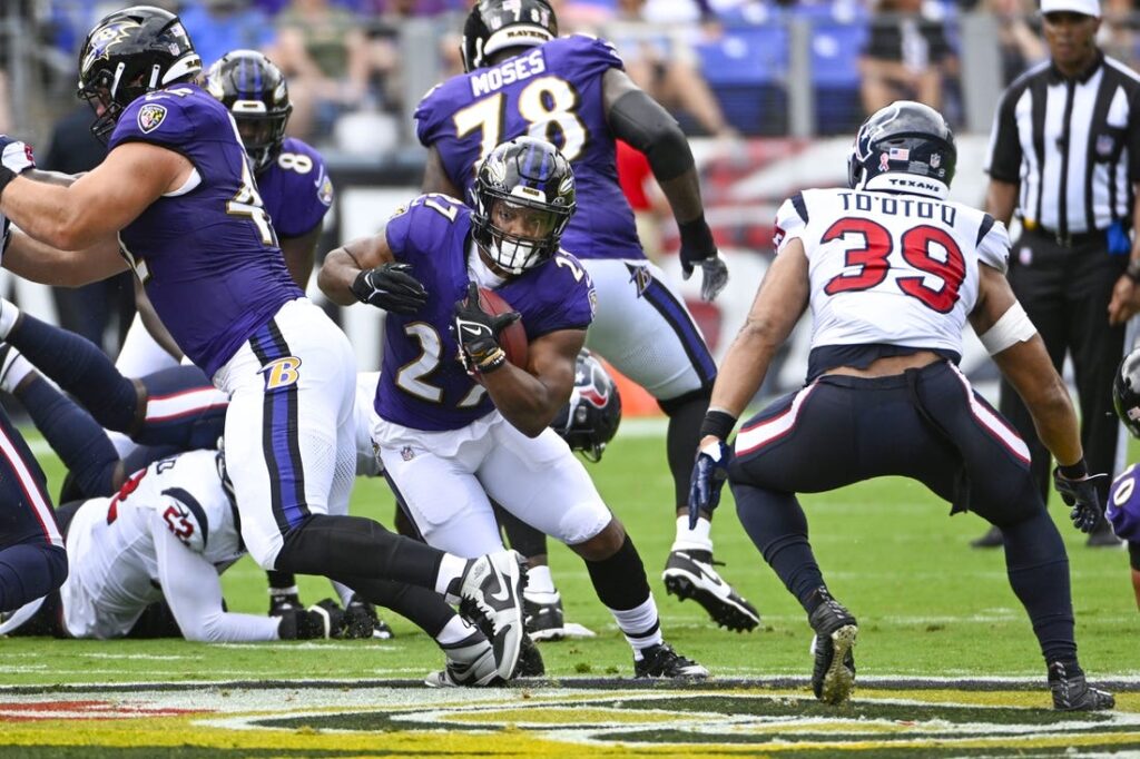 Latest On Ravens' Backfield Injuries