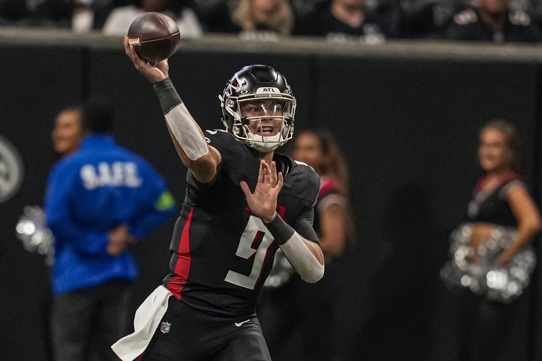 Falcons' Arthur Smith on tough love for QB Desmond Ridder: 'We're