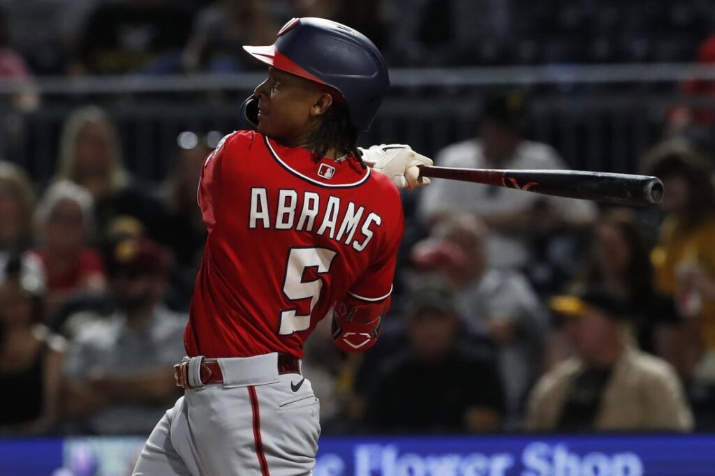 Washington Nationals' CJ Abrams making a strong first impression