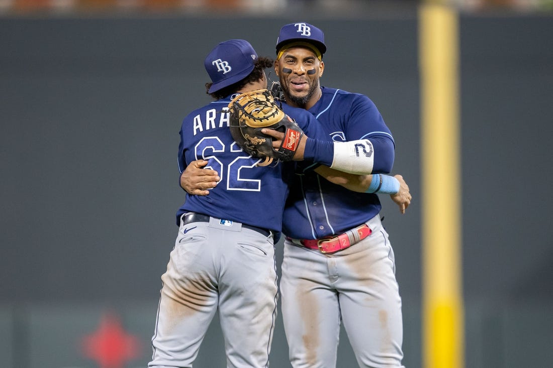 Rays win 12th straight to start season, 1 shy of MLB record