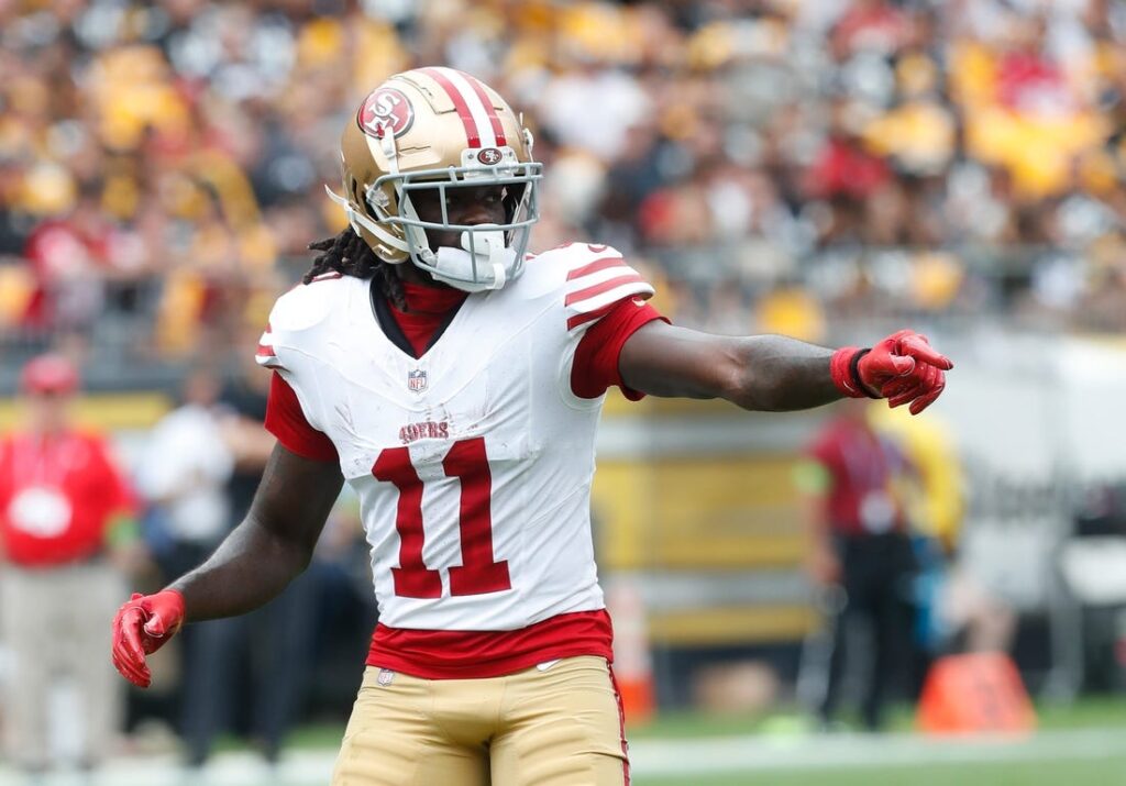 49ers-Giants: Brandon Aiyuk missing first game since 2020