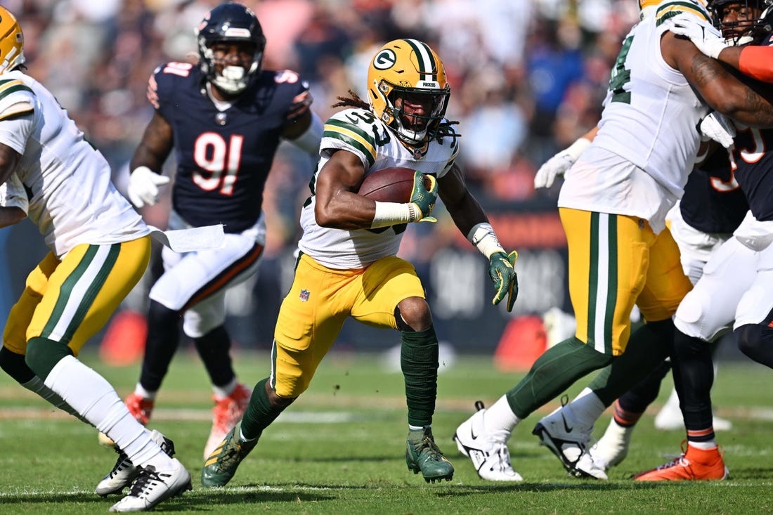 Green Bay Packers' Aaron Jones, Christian Watson Injury Status Vs