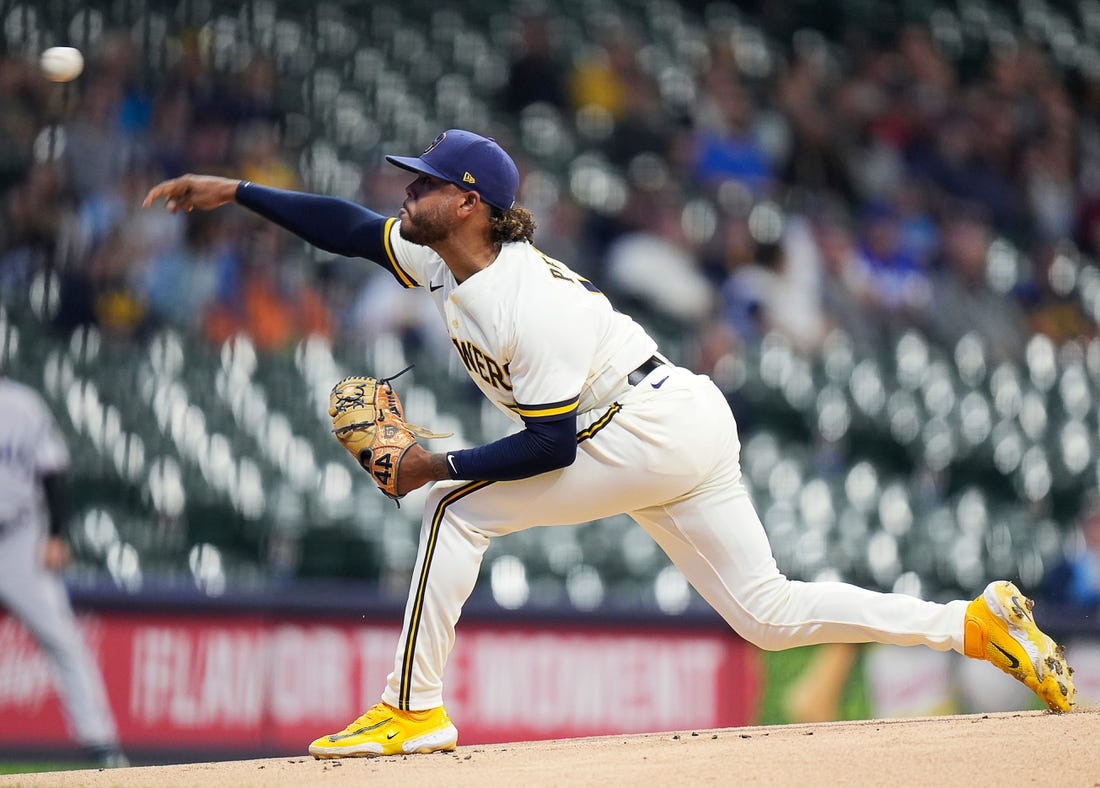 Brewers edge Marlins behind Freddy Peralta