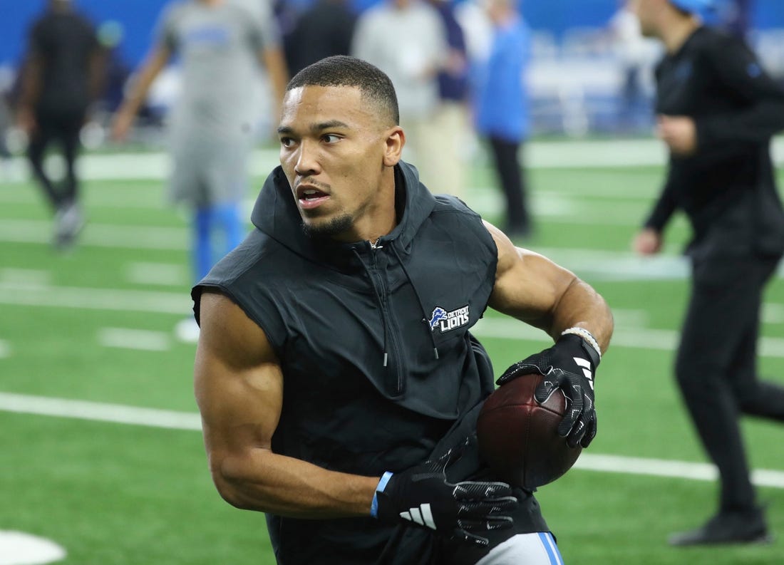 Lions WR Amon-Ra St. Brown returns to practice - Field Level Media -  Professional sports content solutions