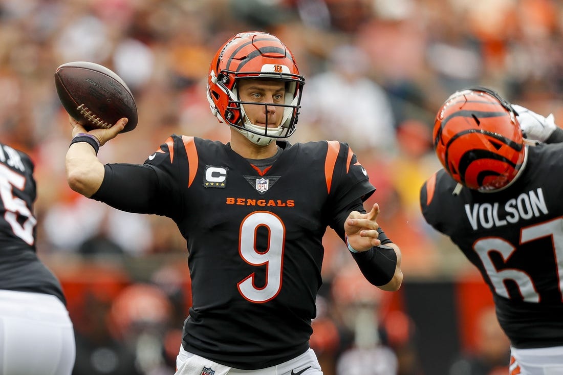 Bengals QB Joe Burrow carted off the practice field after calf injury – The  Denver Post