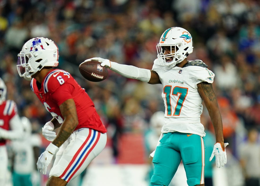 Dolphins WR Jaylen Waddle ruled out from Sunday's game vs. Broncos