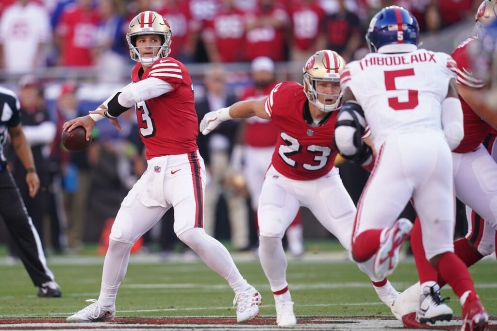 Purdy leads San Francisco to NFL win over NY Giants