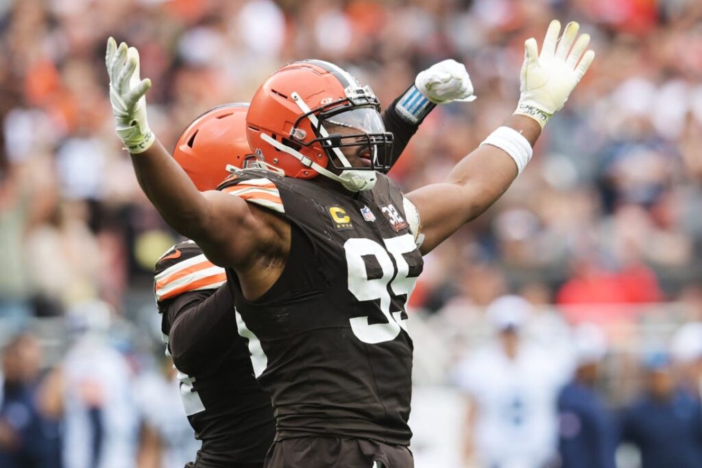 Watson leads Browns past Ravens in first home start to stay alive