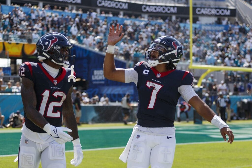 Houston Texans get 1st win of season, top Jacksonville for 9th straight  time