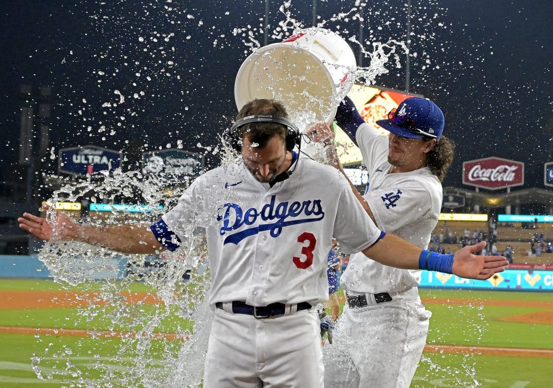 Los Angeles Dodgers celebrate NL West with 5-2 win over Rockies