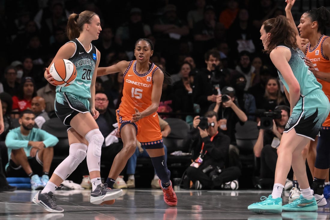 Sabrina Ionescu, Betnijah Laney help Liberty even WNBA semifinals against  Sun in Game 2 