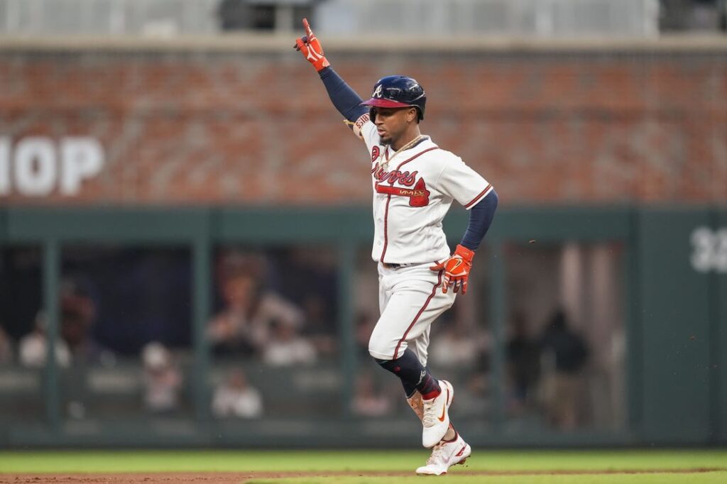 Official Ronald Acuna Jr. and Ozzie Albies Atlanta Braves baseball