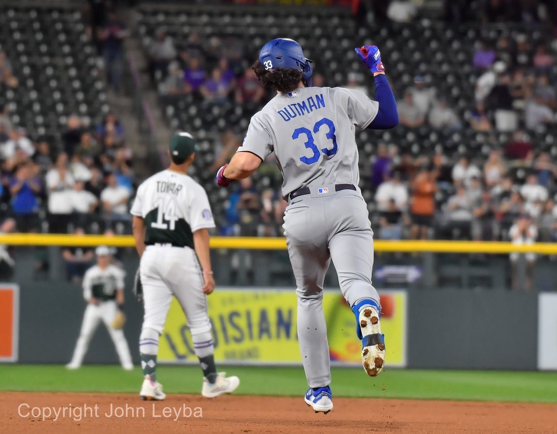 Freeman reaches 100 RBIs and Dodgers beat Rockies 8-2 to near 3rd