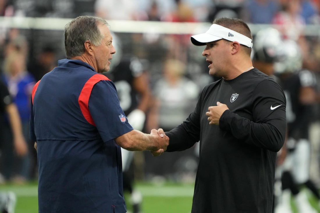 Lots of familiar faces when the Patriots visit the Raiders