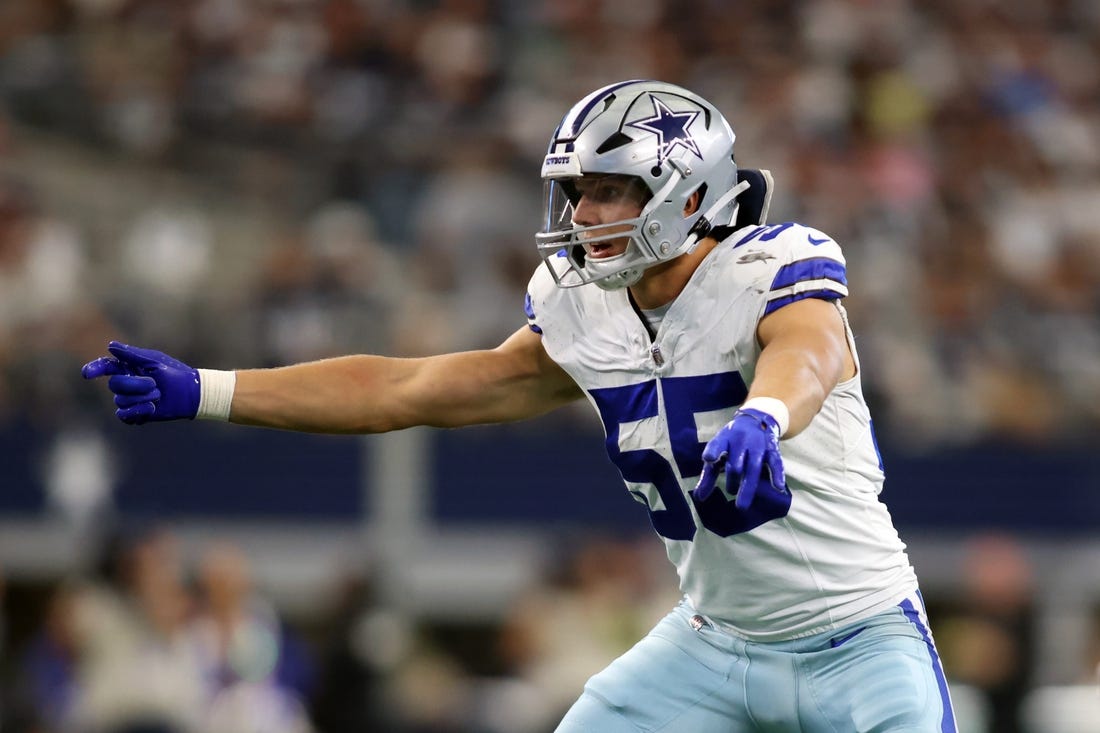 Sep 08, 2019: Dallas Cowboys outside linebacker Leighton Vander