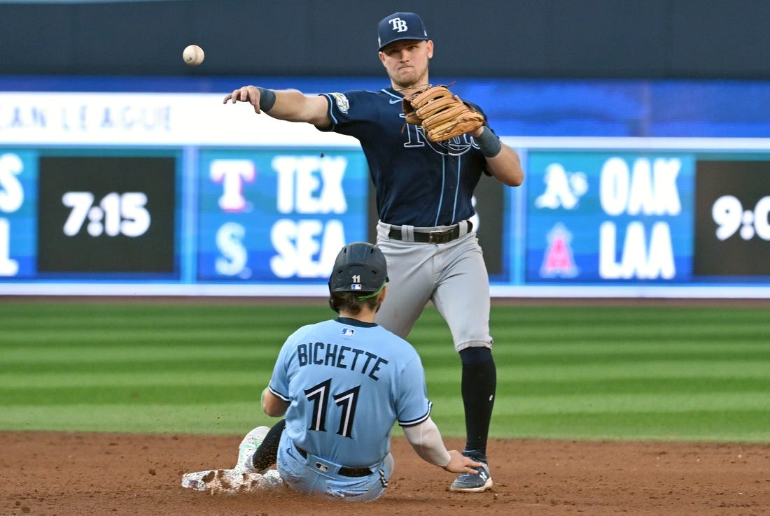 MLB: Wildcard-Texas Rangers at Tampa Bay Rays, Fieldlevel