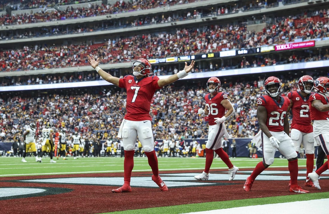 Texans' C.J. Stroud throws TD pass to Nico Collins vs. Steelers