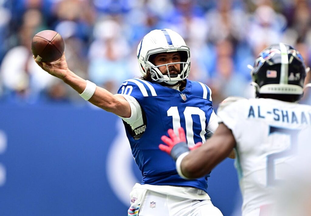 Colts QB Gardner Minshew prepares for possible start against