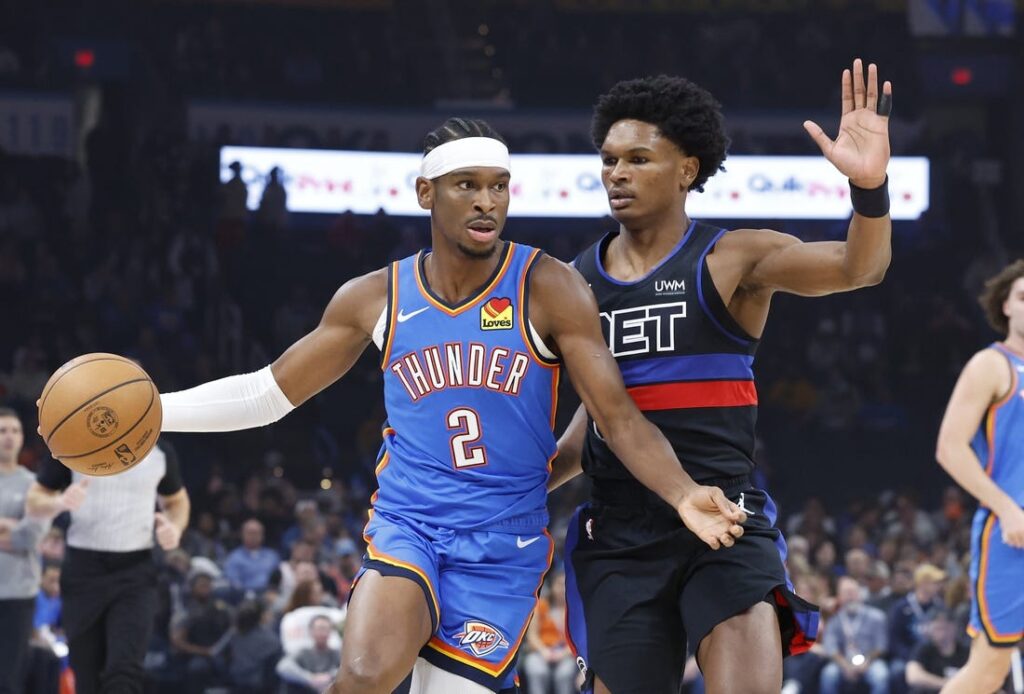 Gilgeous-Alexander leads Thunder past Pelicans in play-in