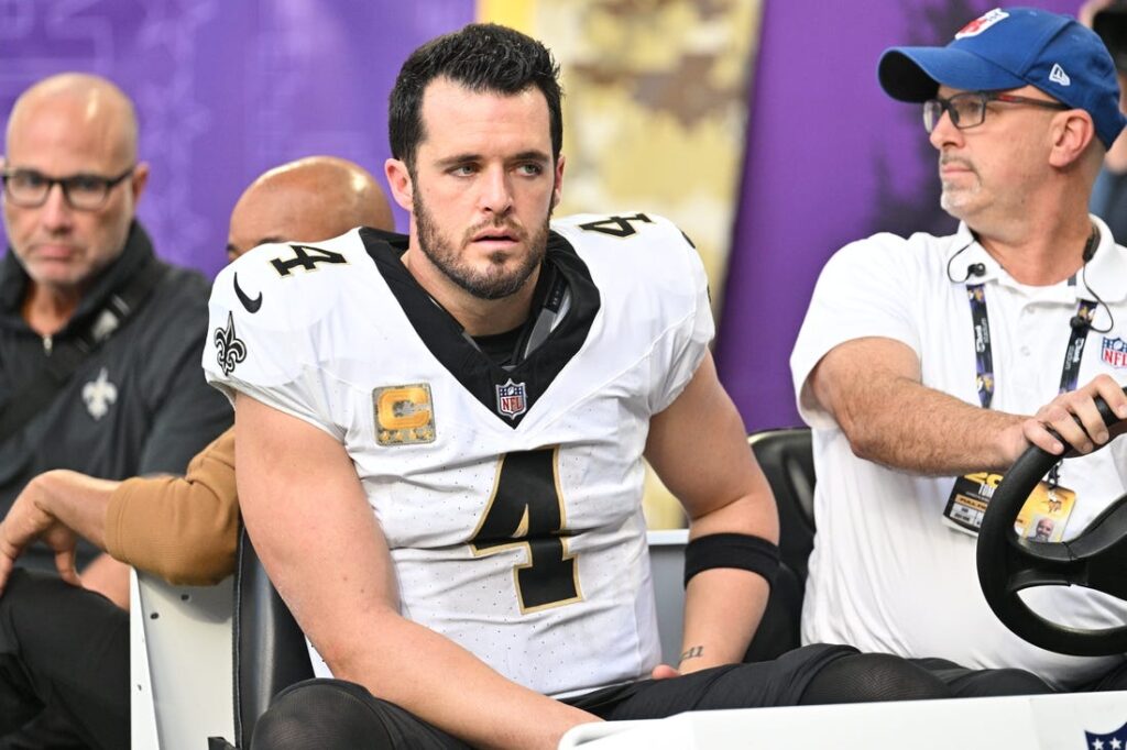 Saints QB Derek Carr remains in concussion protocol - Field Level Media ...