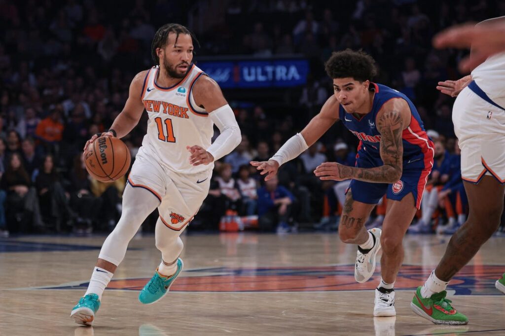 Jalen Brunson Knicks hand Pistons 16th straight loss Field