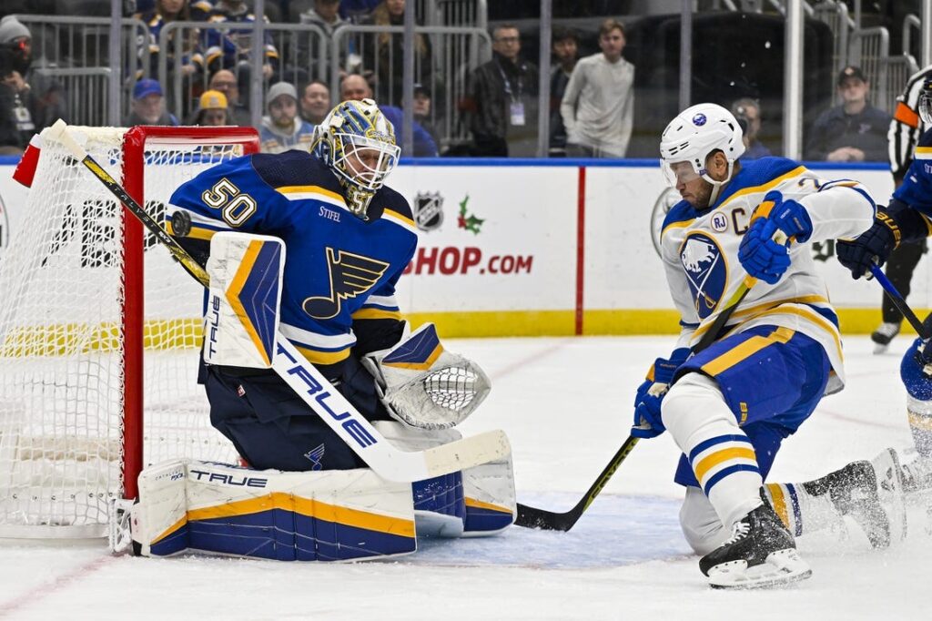 Efficient Blues make them count in win vs. Sabres Field Level Media