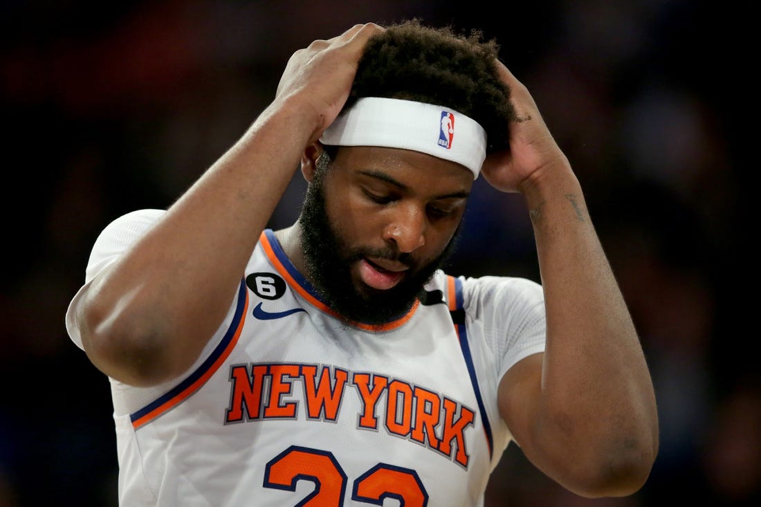 Knicks C Mitchell Robinson To Have Ankle Surgery - Field Level Media ...