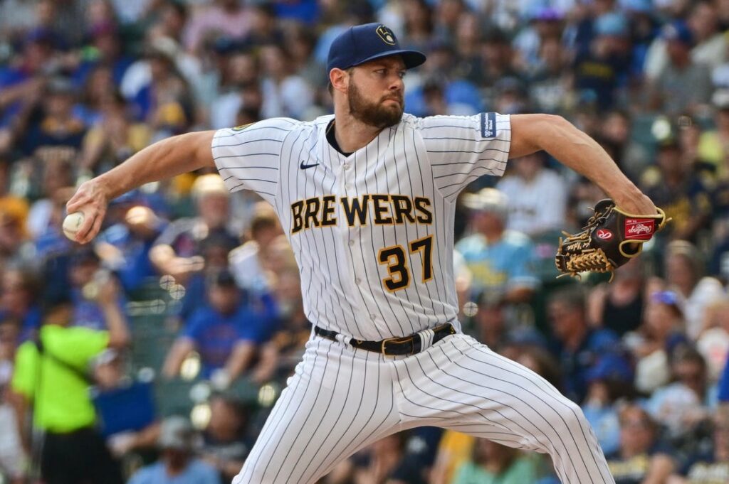 Mets acquire RHP Adrian Houser, OF Tyrone Taylor from Brewers - Field ...