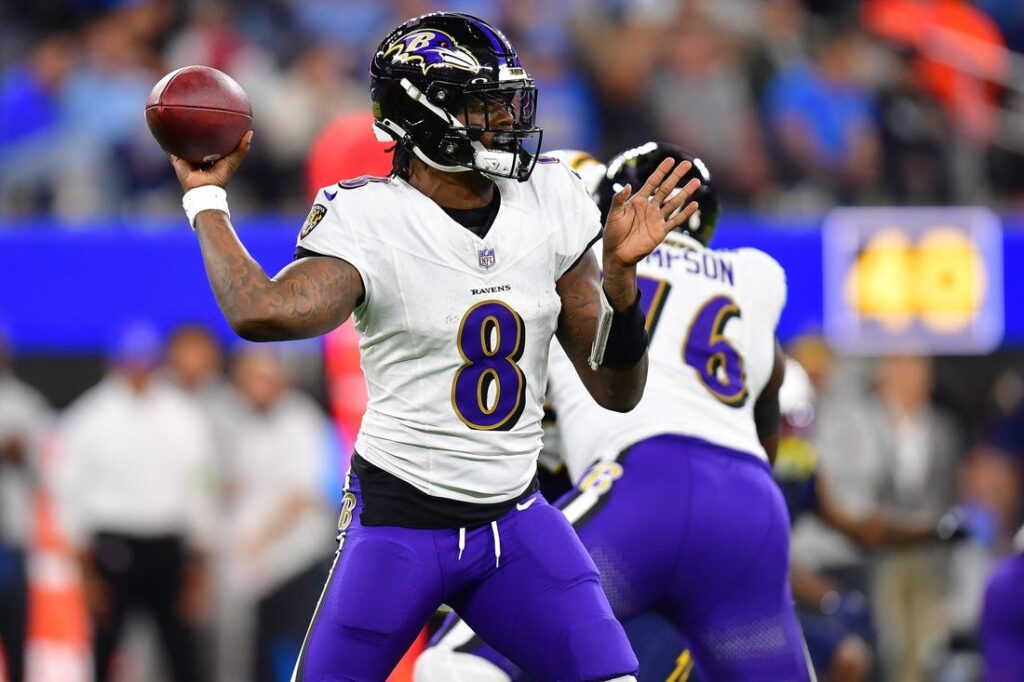 Ravens QB Lamar Jackson Misses First Practice This Season - Field Level ...