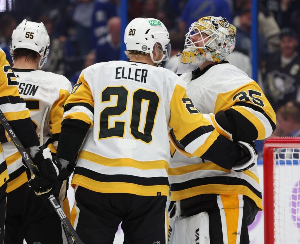 NHL Roundup: G Tristan Jarry Scores, Pens Top Lightning - Field Level ...