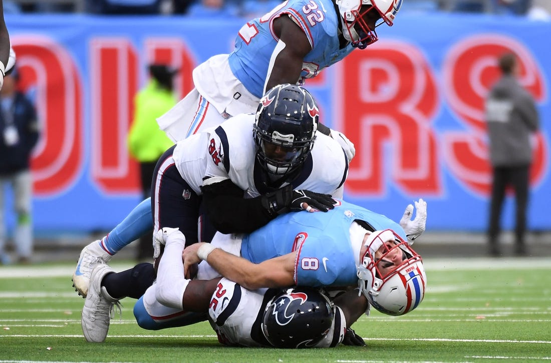 Titans QB Will Levis Dealing With Ankle Injury - Field Level Media ...