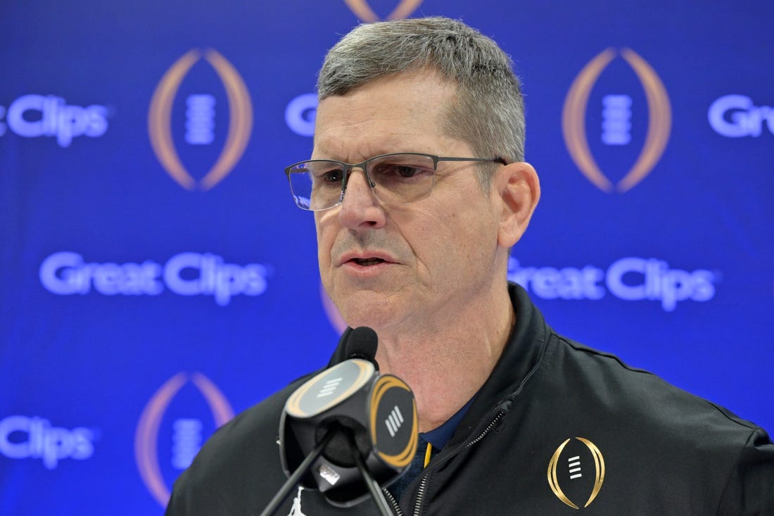 Michigan's Jim Harbaugh Talk future next week Field Level Media